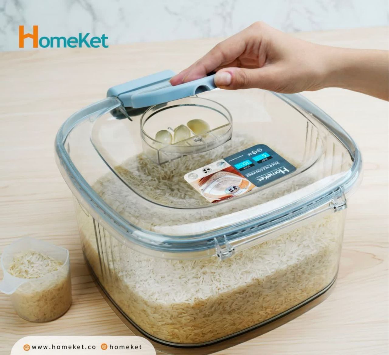جا برنجی ۵ کیلویی شالیز هومکت