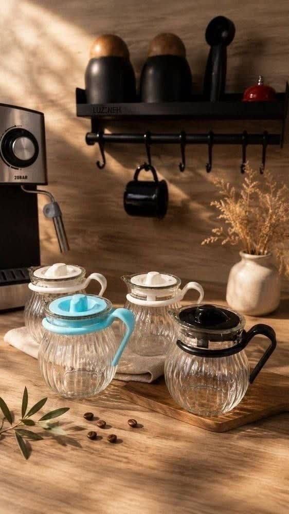 قوری زعفران شیشه ای