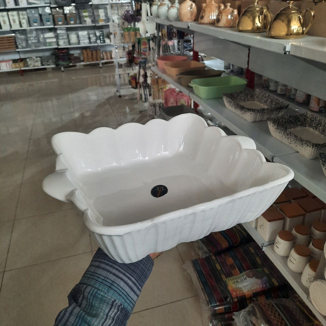تابه آفتاب مربع سرامیکی