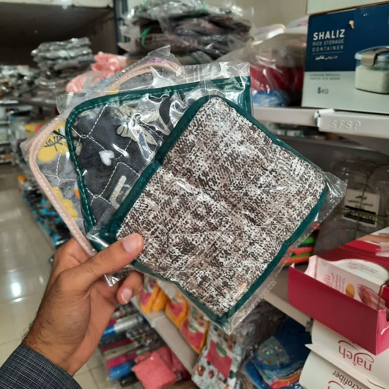 دستگیره جفتی مربع نسوز آوین