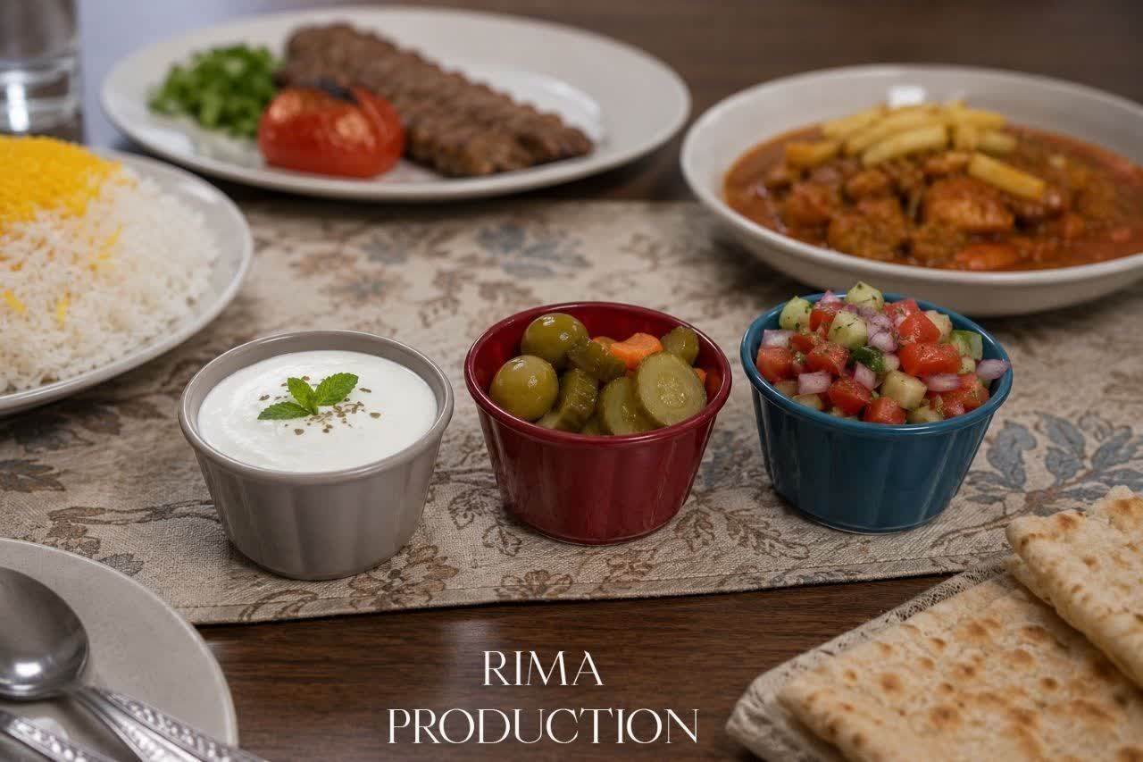 پیاله گرد ریما مدل وانا